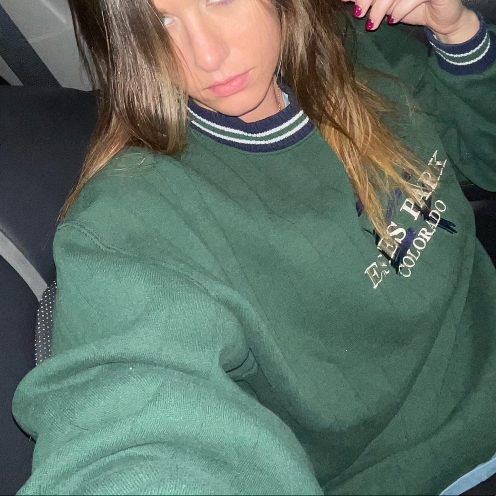 COPY - Vintage Green Sweatshirt